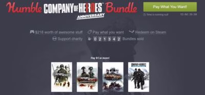 'Company of Heroes' celebra su décimo aniversario con un nuevo Humble Bundle