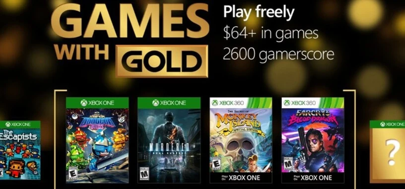 Microsoft confirma los juegos de noviembre de Xbox Live Gold