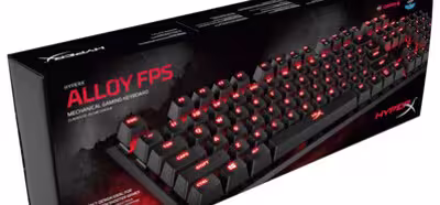 HyperX Alloy FPS, teclado mecánico Cherry MX con iluminación roja