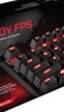 HyperX Alloy FPS, teclado mecánico Cherry MX con iluminación roja