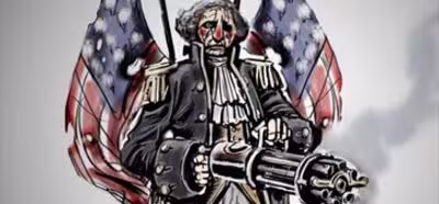 The Motorized Patriot, el 'terminator' presidencial de 'BioShock Infinite'