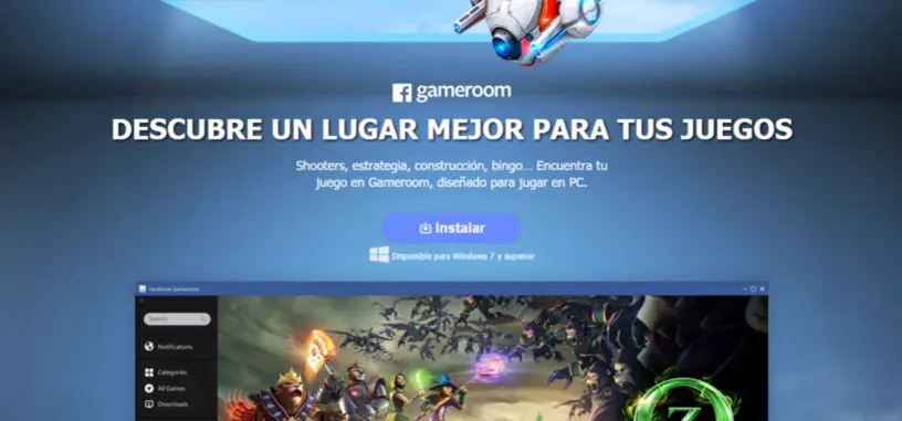 Gameroom, una nueva plataforma de juegos para Windows