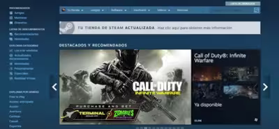 Valve rediseña la página de la tienda de Steam