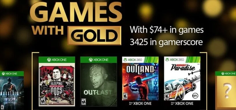 Microsoft confirma los juegos de diciembre de Xbox Live Gold