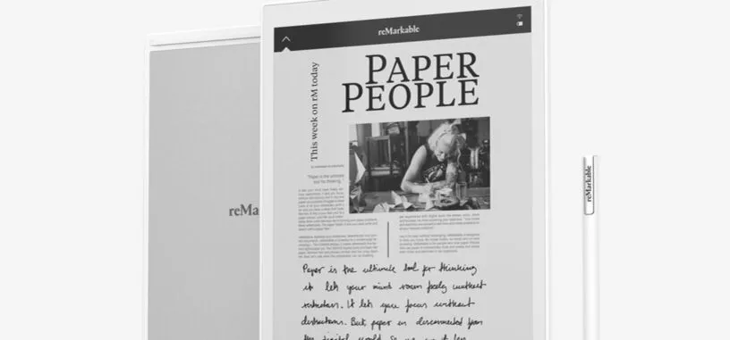 reMarkable es una tableta de tinta electrónica para sustituir el papel