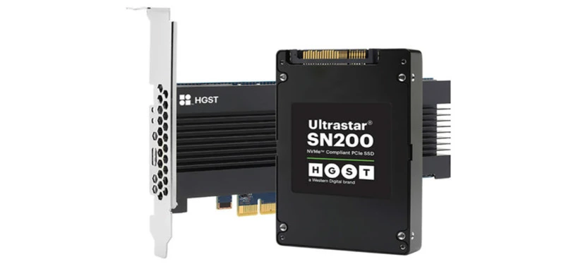 HGST Ultrastar SN200 es un SSD con hasta 7.68 TB y una velocidad de 6.1 GB/s