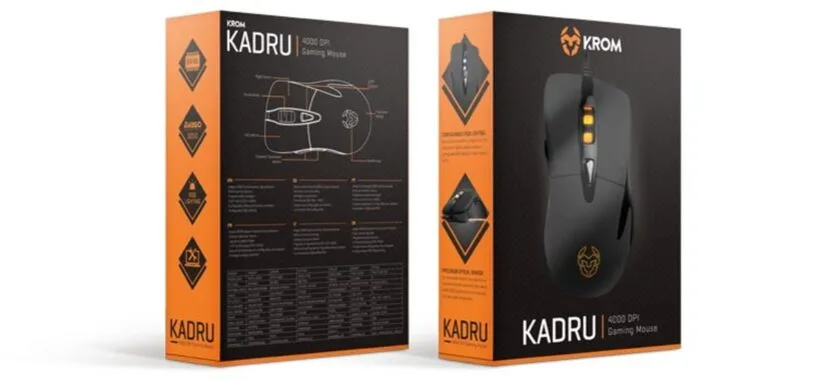 NOX presenta su ratón para juegos Krom Kadru