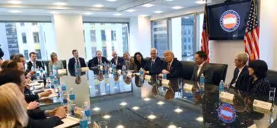 Trump acerca posturas con los directivos de las tecnológicas estadounidenses