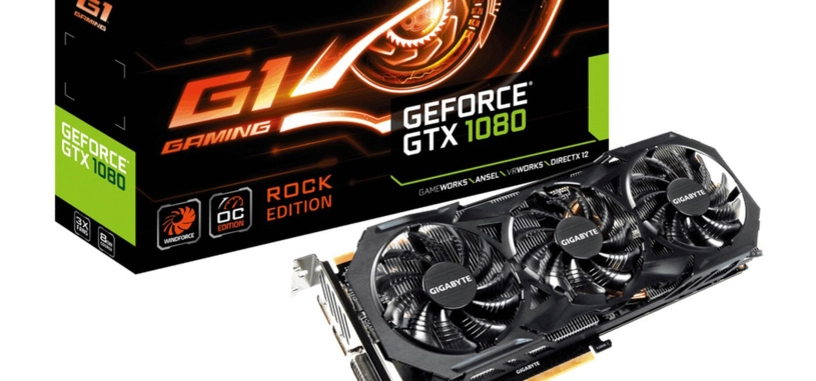 Gigabyte presenta la tarjeta gráfica GeForce GTX 1080 G1 Rock 8G