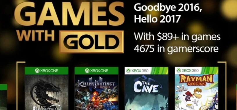 Microsoft confirma los juegos gratis de enero de Xbox Live Gold