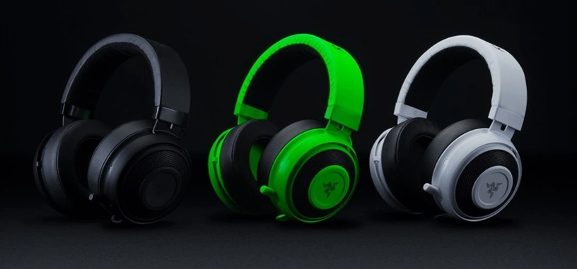 Razer añade dos nuevos modelos de los auriculares Kraken Pro v2 en blanco y en verde