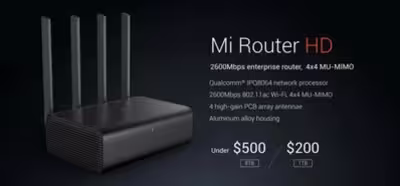 Xiaomi Mi Router HD, un enrutador que dobla función como NAS