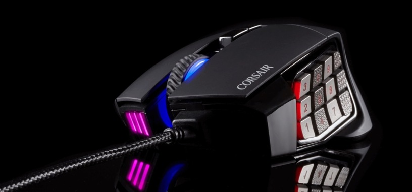 Corsair Scimitar Pro RGB, ratón mejorado para los MMO y MOBA