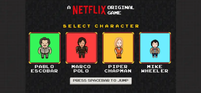 Netflix presenta un juego para promocionar sus series más populares