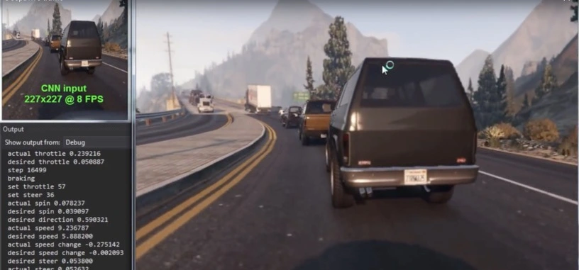 'Grand Theft Auto V' ahora sirve para enseñar a conducir a los coches autónomos