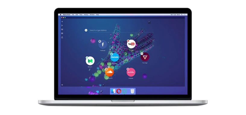 Opera presenta Neon, un nuevo navegador experimental para PC