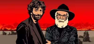 Publicada la primera imagen de David Tennant y Michael Sheen en 'Buenos Presagios'