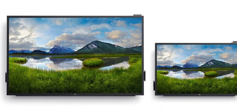 Dell presenta dos monitores táctiles de 55 y 86 pulgadas