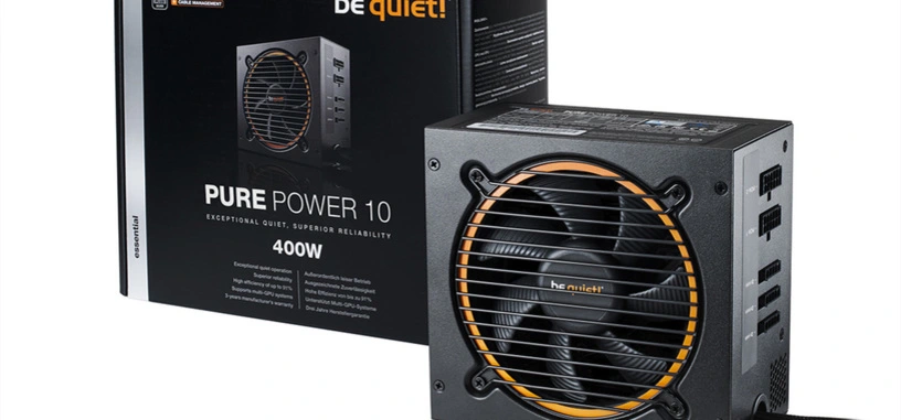 Pure Power 10 de Be Quiet!, nueva serie de fuentes silenciosas de 300 a 700 W