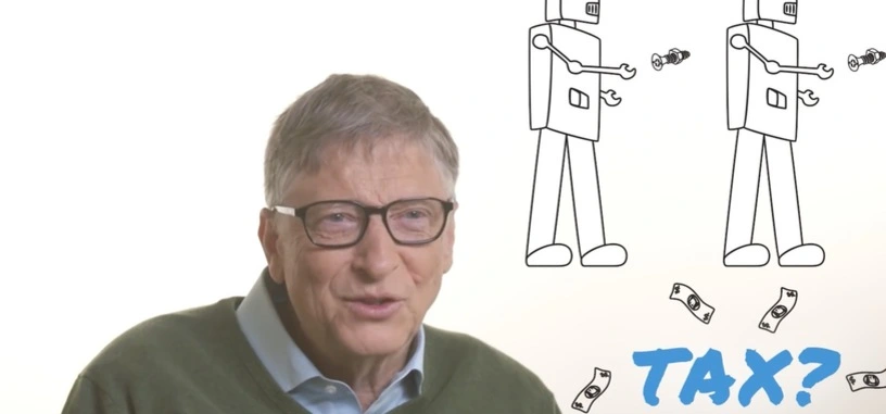 Bill Gates cree que los robots deberían pagar impuestos como los humanos