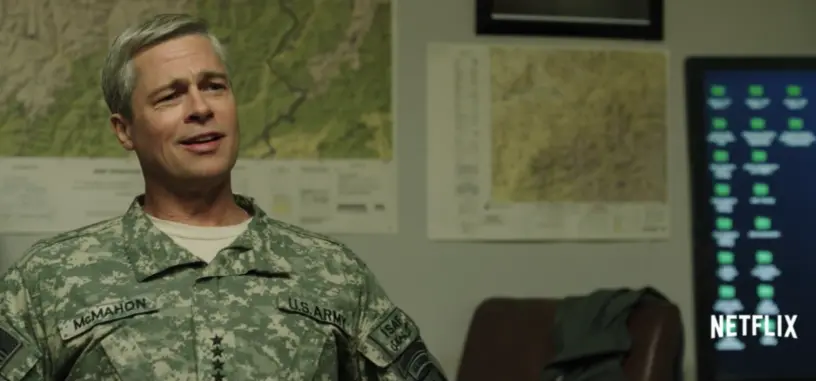 Netflix manda a Brad Pitt a la guerra en Afganistán en el avance de 'Máquina de guerra'