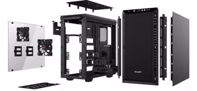 Be Quiet! presenta Pure Base 600 Window, semitorre versatil con panel de cristal templado
