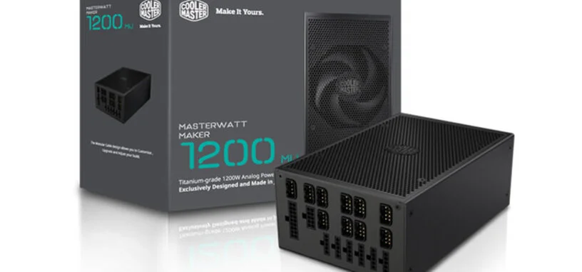 MasterWatt Maker 1200 MIJ, fuente con certificado 80 PLUS Titanium de 999 euros