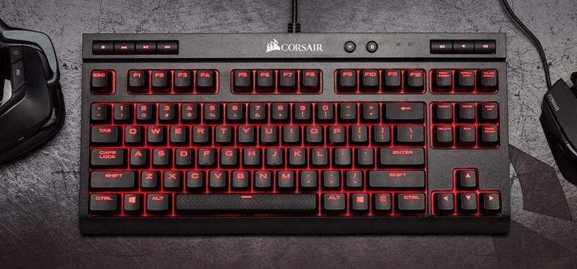 Corsair presenta el teclado compacto mecánico K63