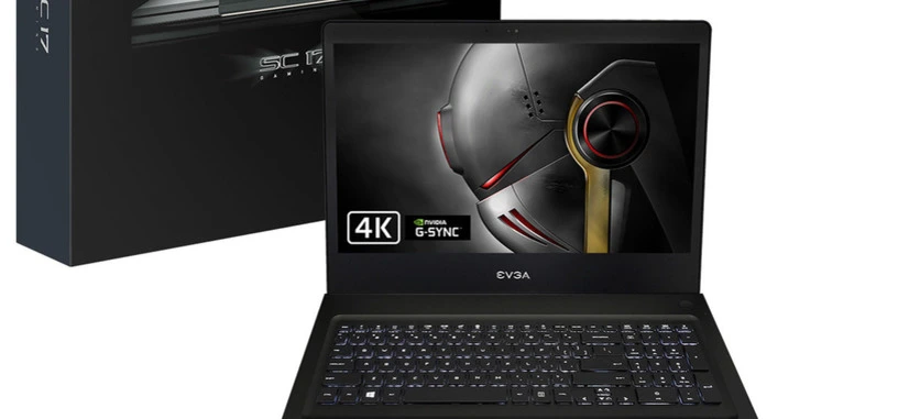 EVGA presenta el portátil SC17 para 'overclocking' con pantalla con G-SYNC