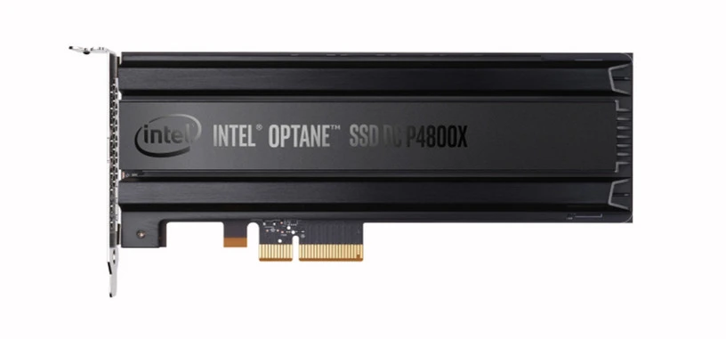 Intel presenta el primer SSD de la serie Optane con memoria 3D Xpoint, el DC P4800X