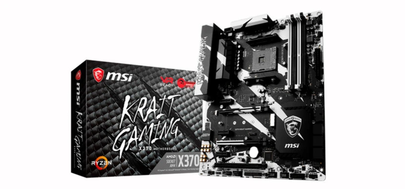 MSI presenta la placa base X370 Krait Gaming