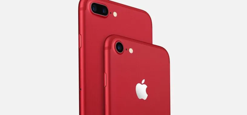 Apple pone a la venta una edición especial en rojo del iPhone 7 desde 879 euros