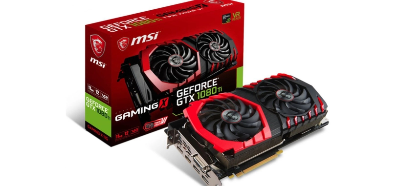 MSI presenta la edición Gaming X de la GeForce GTX 1080 Ti