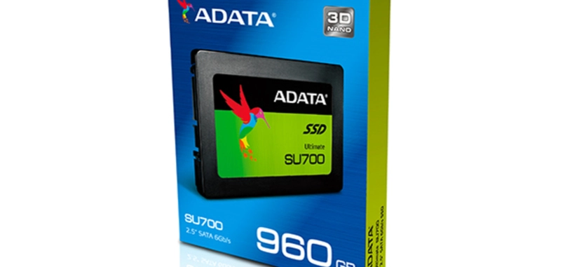 ADATA presenta la serie Ultimate SU700 de SSD con memoria NAND 3D