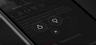 Netflix le dice adiós a las estrellas, dando la bienvenida a los pulgares