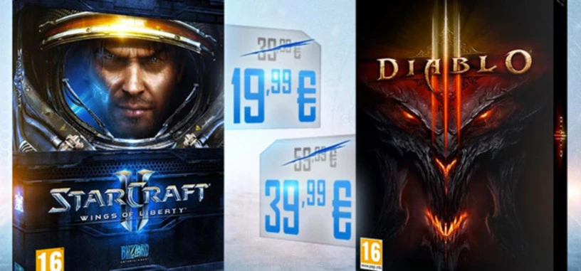 Blizzard pone de oferta Starcraft 2 y Diablo 3