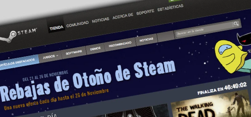 Ofertas otoñales de Steam, de 21 al 26 de noviembre