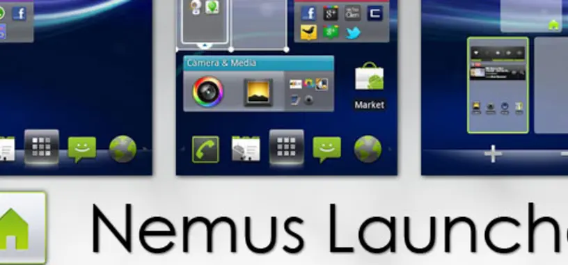 Nemus Launcher, potente y de bajo consumo, ideal para móviles Android antiguos