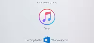 Apple llevará la aplicación de iTunes a la Windows Store