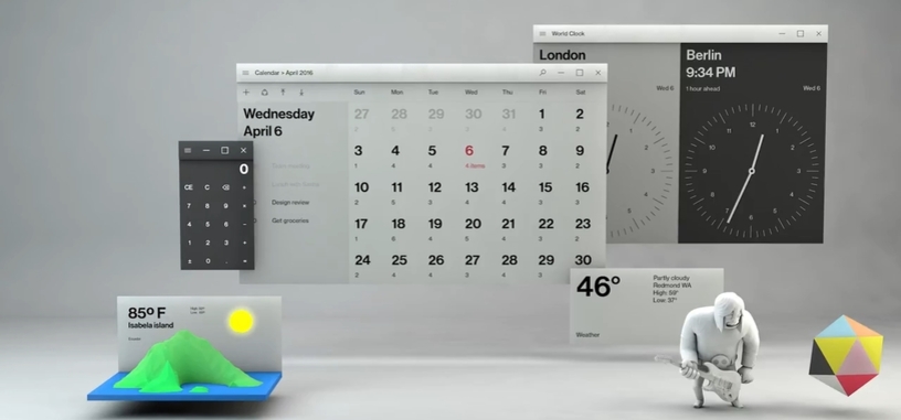 Microsoft introduce su lenguaje de diseño Fluent Design System para Windows 10