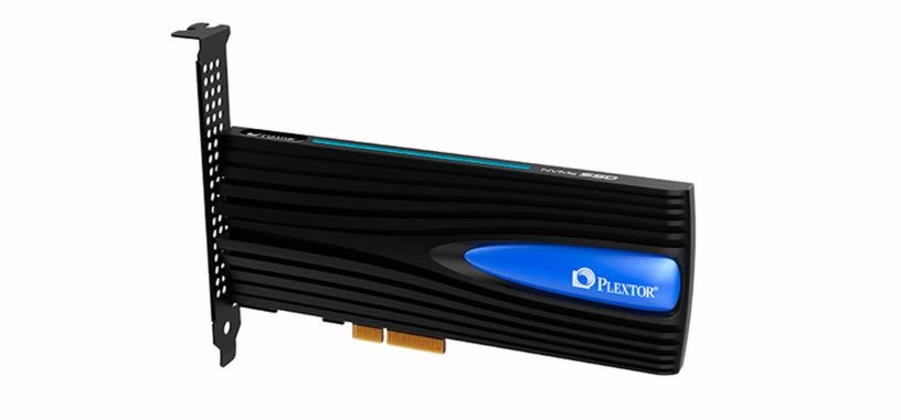 Plextor presenta la serie M8Se de SSD en modelos de M.2 y tarjeta PCIe con iluminación azul