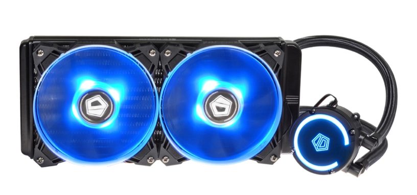 ID-Cooling anuncia la refrigeración líquida AuraFlow 240 con iluminación RGB