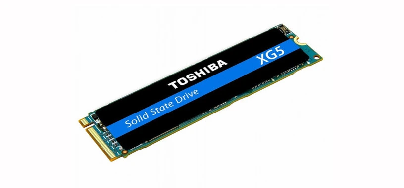Toshiba presenta el XG5, nueva gama de SSD de hasta 1 TB de tipo M.2 PCIe NVMe