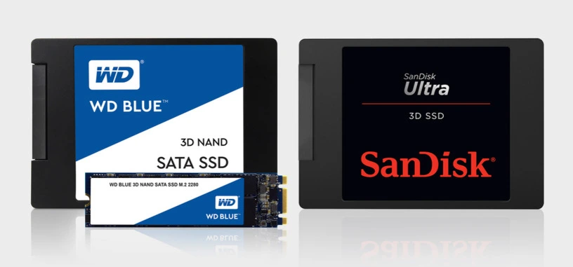 Western Digital pone a la venta sus últimos SSD con NAND 3D de 64 capas