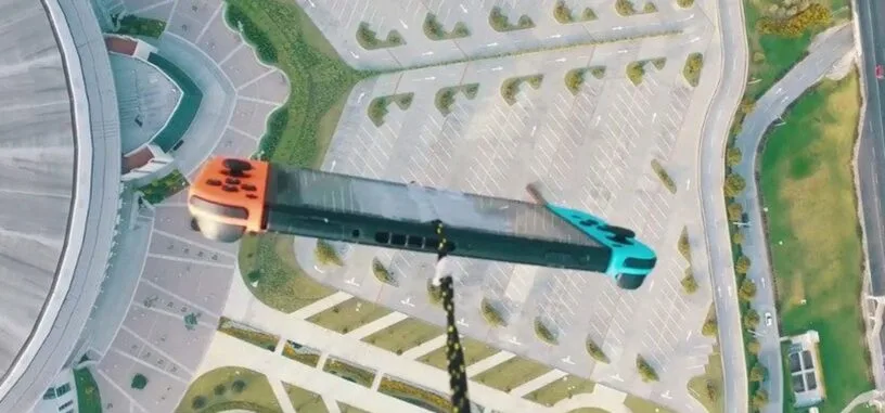 Este vídeo muestra la Switch cayendo desde 300 metros y salir relativamente bien parada