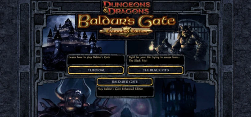 Baldur's Gate Enhanced Edition llega a Steam para PC