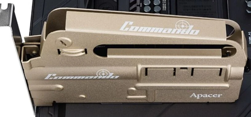 Apacer presenta el SSD más bélico, PT920 Commando