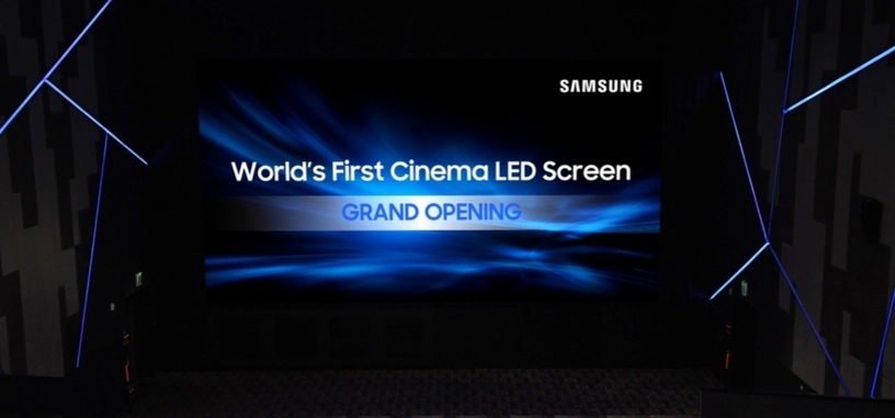 Samsung presenta la primera pantalla led para cines
