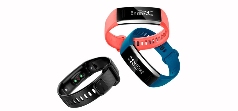 Huawei presenta Band 2, pulsera de actividad con GPS, y lector de pulsaciones y respiración