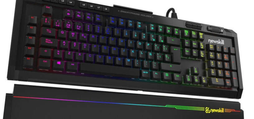 Newskill presenta AURA, teclado mecánico con iluminación RGB